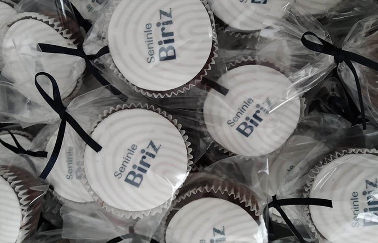 Baskılı Cupcake, Logolu Cupcake, Baskılı kapkek, Logolu kapkek